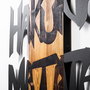 Wallity Hakuna Matata 5 - Escultura de pared en madera y metal